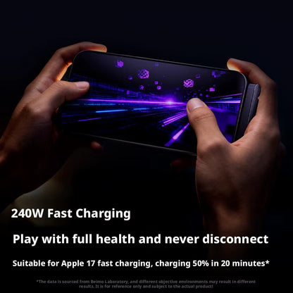 240W Fast Charging Cable with Adjustable Stand